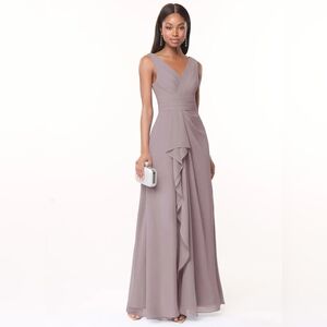 AZAZIE Juliana Formal Gown Dusk Size 18